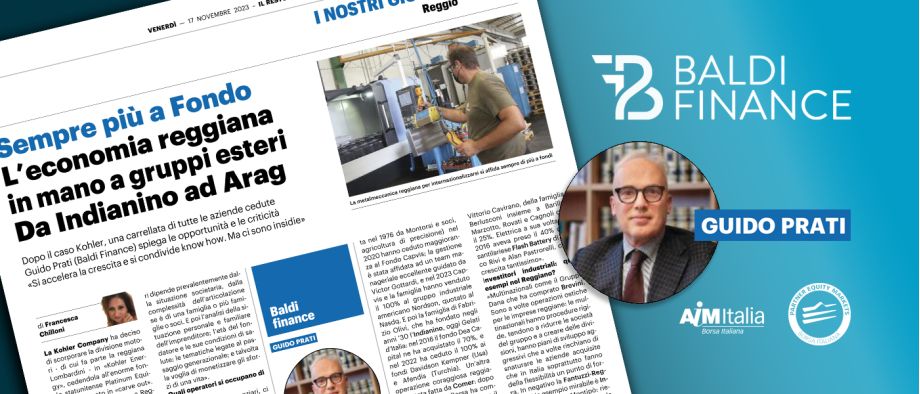 News Baldi Finance Resto del Carlino